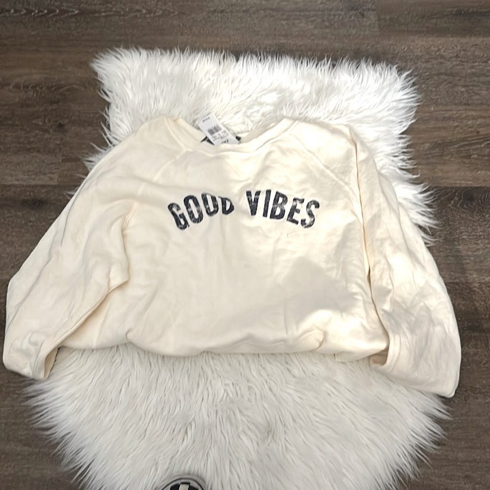 NWT crop top sweater